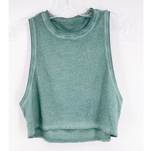 LULULEMON X BARRY'S GREEN CROP TANK TOP~S